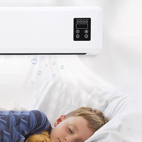 Climatiseur Système De Chauffage | Climatiseur Silencieux Télécommandé | Système Inverseur Murale Compact Pour Chauffage Et Rafraîchissement À La Maison Sans Fenêtre Requise - Nail Gallerys