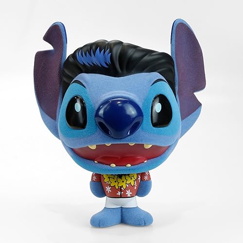Kidrobot Figurine Bhunny Stitch x Elvis HawaÏ (11cm) Effet Velour - Nail Gallerys