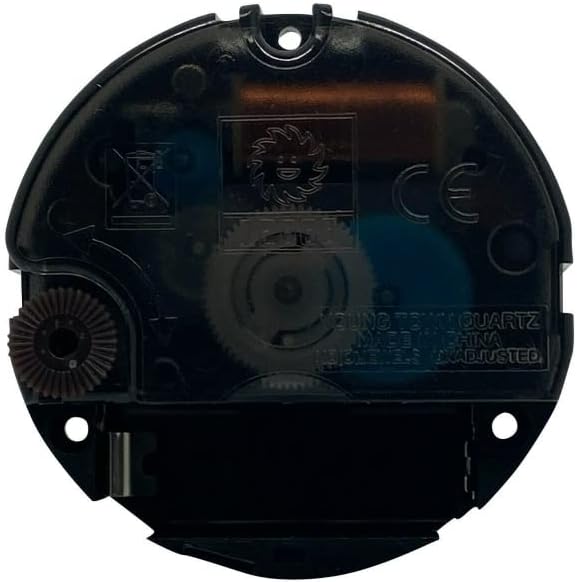 Youngtown 12888 Mécanisme d'horloge à quartz rond 7,2 mm Tige en plastique 1,5 V Pile nécessaire - Nail Gallerys