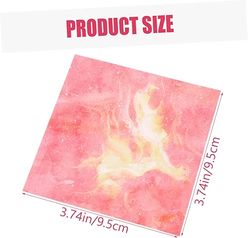 TEMPNAP 400feuilles Papier Pliant Double Face Art Et Bricolage Origami Pour Adultes Papier Carré Décoratif Étoilé Pour École Fête Et Créatifs - Nail Gallerys