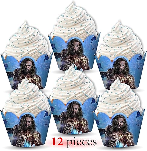 Aqumn Cupcake Wrapper – Décorations d'anniversaire. - Nail Gallerys