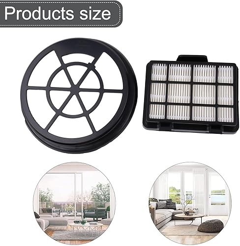 Lot de 2 filtres de rechange RHFILTCV1611 pour aspirateur Russell Hobbs pour RHCV1611 Compact XS - Nail Gallerys