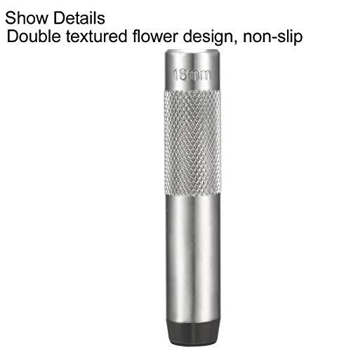 Ronde Acier En Cuir Artisanat Trou Creux Poinçon 16mm pour Ceinture En Cuir Montre Bande Joint - Nail Gallerys