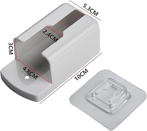 Boîte de rangement pour télécommande de climatiseur, support de télécommande, support mural innovant, pour la maison et le bureau (fin) - Nail Gallerys