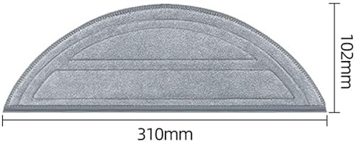 Lot de 10 serpillères en microfibre pour aspirateurs Roborock Q10 S5/Q10 S5+/Q10 VF/Q10V/Q10V+ - Nail Gallerys