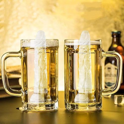 Moule à glaçons de farce pour adultes Moule de crème glacée en Silicone, Sexe créatif Multifonctionnel Moules à Chocolat pour gâteaux et pâtisseries Fantaisie Bac a Glacon Silicone pour Whisky (Rouge) - Nail Gallerys