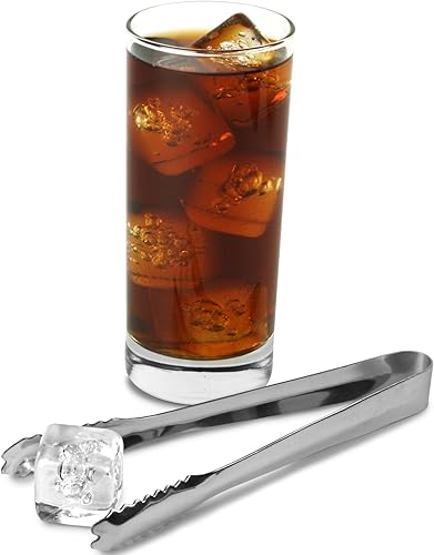 Pince à glaçons en inox pour seau à glace 18 cm - Nail Gallerys