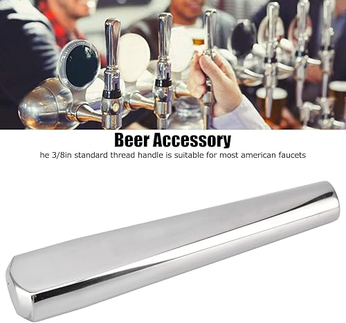 Poignée de Robinet de Bière, Poignées de Robinet de Bière à Pression Standard en Acier Inoxydable 304 Robustes, Bouchon de Tour de Bière pour Robinets Américains, Brassage Maison - Nail Gallerys
