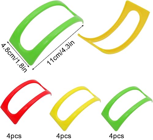 NEERIX 12PCS Taco Holder Stand, Taco Holders Set of 12, Taco Holder, Taco Holder Stand for Taco Shells - Nail Gallerys