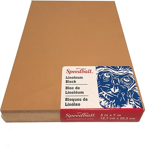 Speedball Art Products Bloc de linoléum, multicolore, 2,28 x 12,7 x 17,78 cm - Nail Gallerys