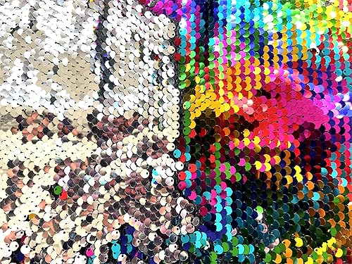 Tissu sensoriel à paillettes murales pour enfants, tissu de thérapie par le jeu sensoriel pour enfants autistes, articles de coin apaisants, tissu de sirène pour tactile (Bronze+bordeaux, 45cm*125cm) - Nail Gallerys