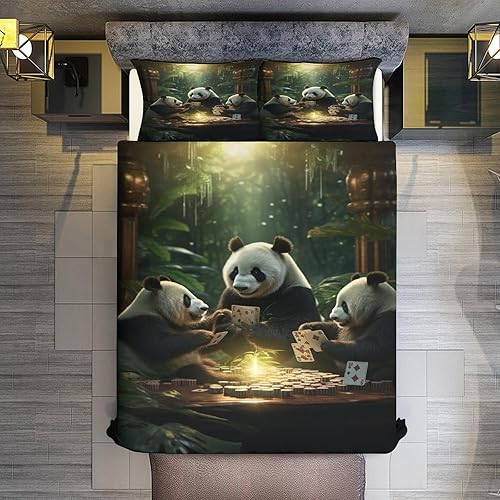 LTTTT Montgolfière Parure De Lit Housse De Couette Et Taies d'oreiller, 2 Pièces Ensemble Doux Microfibre pour Enfants Et Adolescents Single(135x200cm) - Nail Gallerys