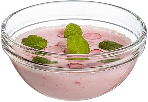 Luminarc Bol en verre, Empilable, 14 cm, 1 pièce - Nail Gallerys