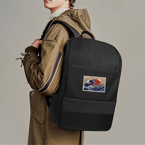 Brodé Vague Au Large De Kanagawa Japon Patch Patchs Militaires Tactiques Badges Moral Pour À Dos - Nail Gallerys