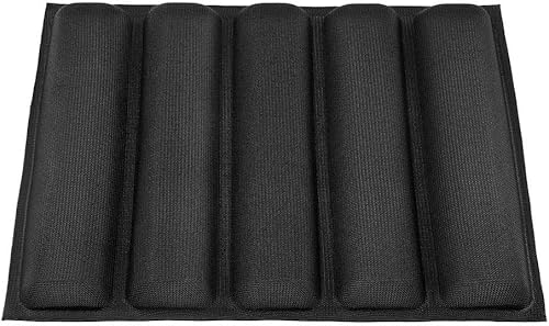 Samfox Pan Baguette - Pain Silicone Moule Pain Français Ustensiles De Cuisson Utilisé en Toute Sécurité dans Four Micro-Ondes Et Congélateur - Nail Gallerys