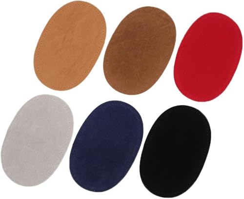 Lot de 2 paires de patchs de réparation ovales à coudre - 14 x 9 cm - Pour coudes et genoux - Application décorative pour l'artisanat, chemise, jeans, veste, sac, tissu, vêtements, accessoires - Bleu - Nail Gallerys