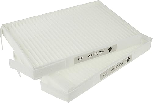 vhbw Lot de filtres Compatible avec Zehnder ComfoSpot 50 Appareil de Ventilation - Filtre à air G4 / F7 (4 pcs), 18 x 12 x 4 cm, Blanc - Nail Gallerys