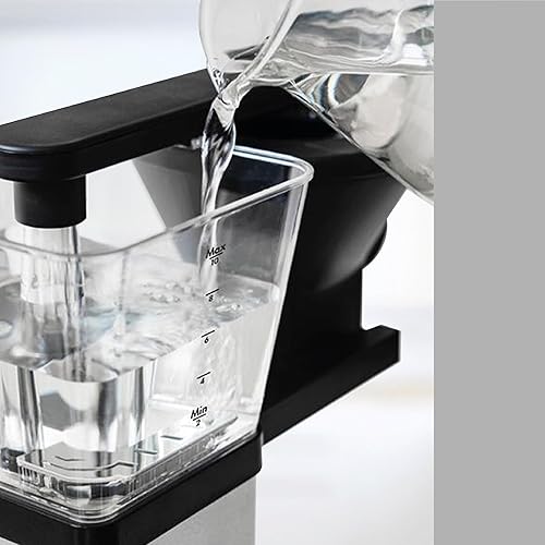 CoolHome Cafetière Masterbrew - cafetière Café filtre - Avec fonction blooming - Acier inoxydable (Gris) - Nail Gallerys