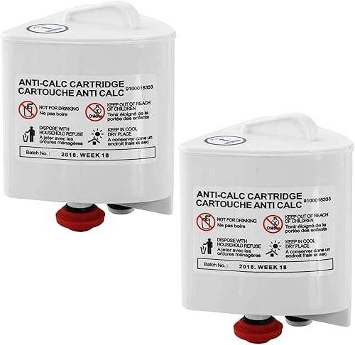 Spares2go Lot de 2 cartouches filtrantes anti-calcaire compatibles avec le fer à repasser à vapeur Purely & Simply - Nail Gallerys