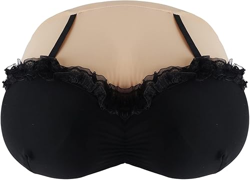 Oreiller Cervical en Mousse à Mémoire de Forme Amovible Coussin de Soutien du Cou en Forme de 3D Poitrine Artificielle Oreiller de Sein Drôle à Rebond Lent Cadeau Amusant Original, Rouge avec Dentelle - Nail Gallerys