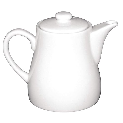 Olympia Whiteware Lot de 4 théières en porcelaine 483 ml - Nail Gallerys