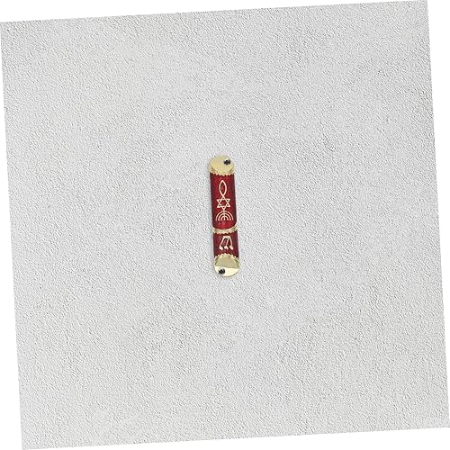 HOOTNEE Mezouza en Métal avec Décoration De Maison Catholique Mezouza De Porte Religieuse Juive - Nail Gallerys