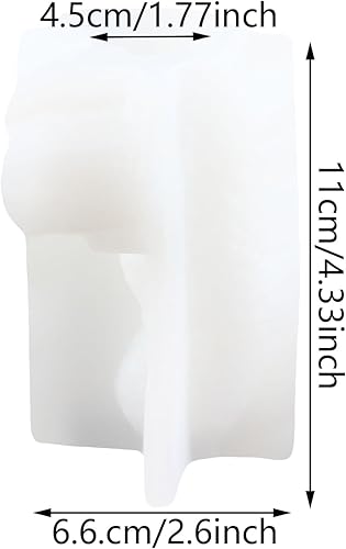 XIAOSHUI Déesse Mère Terre Moule à bougie Mère Terre Bougies Silicone Moules Mère Terre Résine Moules pour Bougies Décoration de la Maison Moule Fabrication de Bougies Moule Aromathérapie Plâtre - Nail Gallerys