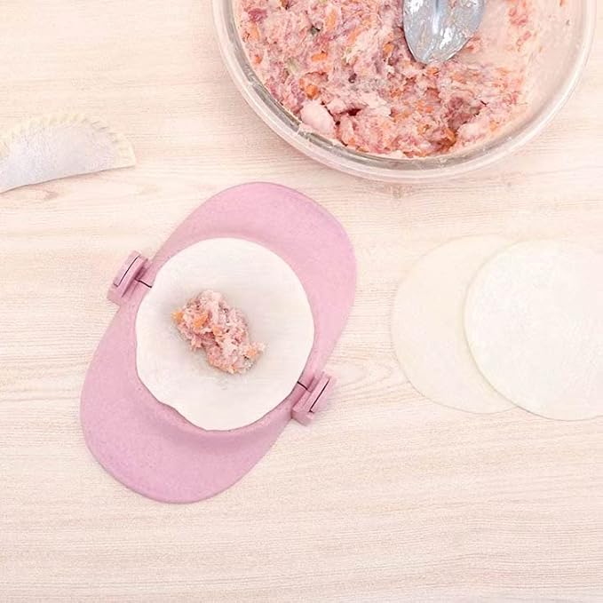 Machine à boulettes, ensemble de moules à pression de pâte à boulettes avec couteau à découper ravioli annulaire et cuillère à farcir, gadgets de cuisine pour tarte à la viande, tarte traditionnelle - Nail Gallerys