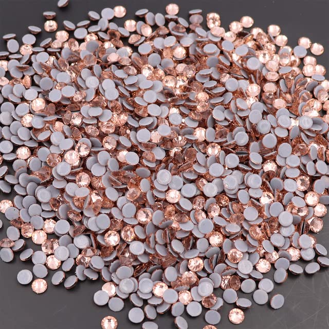 Blanc Clair AB Hotfix Strass Hot Fix Cristaux Fer-sur Verre Diamant Strass Pour Garment-56 Blanc Opale, SS20 1440PCS - Nail Gallerys