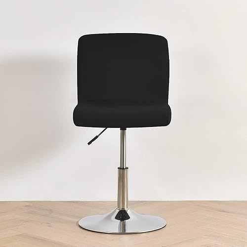 Meigeh Housses de Tabouret de Bar Housses de Chaise pour Salle à Manger Extensible Housses de Tabouret de Comptoir Gris Clair 4 pièces - Nail Gallerys