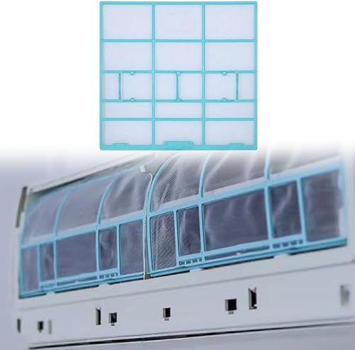 Filtre de climatisation robuste - Filet de protection contre la poussière pour unités intérieures Midea - Matériaux durables (37,7 x 29,4 cm) - Nail Gallerys