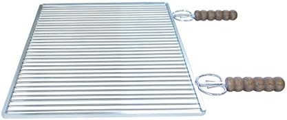 BG950- GRILLE ACIER CHROMÉ CM 67x40 CRUCCOLINI - Nail Gallerys