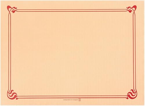 500 unité - Sets De Table 48 G/M2 31X43 Cm Fuchsia Cellulose - Nail Gallerys