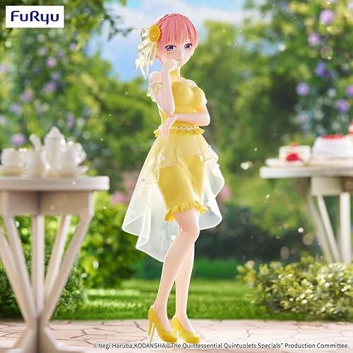 Furyu The Quintessential Quintuplets Trio-Try-iT Statue en PVC Nakano Ichika Robe Pastel Ver. 21 cm - Nail Gallerys