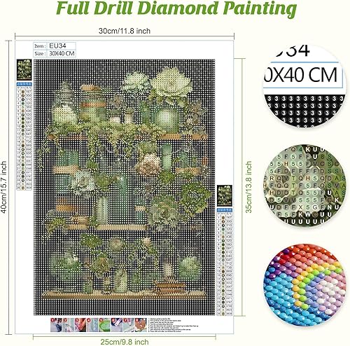 Jawecci Chat Diamond Painting pour Adulte Débutant, Complet Peinture Diamant Broderie Canevas 5D Diamant Point De Croix, Diamond Art Inspirant Diamond Peinture Home Decor 30x40cm - Nail Gallerys