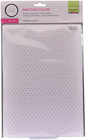 Darice 3605-001 Classeur de gaufrage Plastique Transparent 29,7 x 21 x 0,3 cm - Nail Gallerys