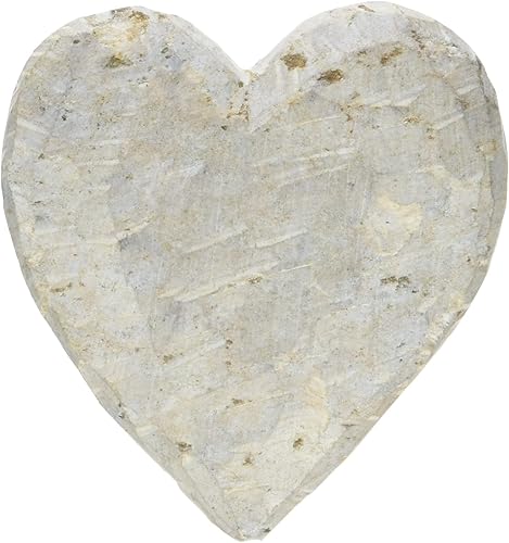 Honsell 79211 Figurine en forme de cœur en stéatite, env. 10 cm de large à travailler avec râpe et lime, idéal aussi pour les enfants, multicolore - Nail Gallerys