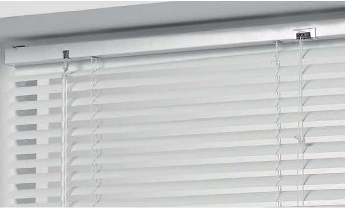 Paris Prix Store à Lamelles Vénitien 90x180cm Blanc - Nail Gallerys