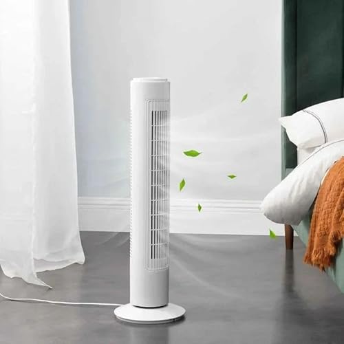 Niklas - Ventilateur Colonne Silencieux 50W Air Frais - Petit Ventilateur Minuterie 3 Vitesses 35 x 22 x 59 cm - Nail Gallerys