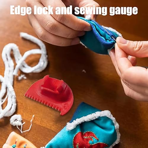 Verrouillage De Bord Et Jauge De Couture, Outil De Mesure De La Règle De Matelange De Jauge, Ensemble De Modèles De Couture, Usages Multiples, Espacement Réglable, 3 Mm, Pour Le Courtepointe, L'ourlet - Nail Gallerys