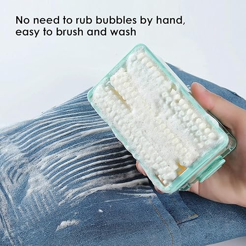 Porte-savon de bar - Porte-savon en silicone - Porte-savon de voyage - Porte-savon autocollant avec bac d'écoulement - Porte-savon anti-fuite - Porte-savon pour douche, salle de bain - Nail Gallerys