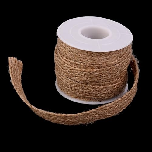 Corde en toile de jute de Hesse - Pour la décoration de mariage vintage - 5 m - Nail Gallerys