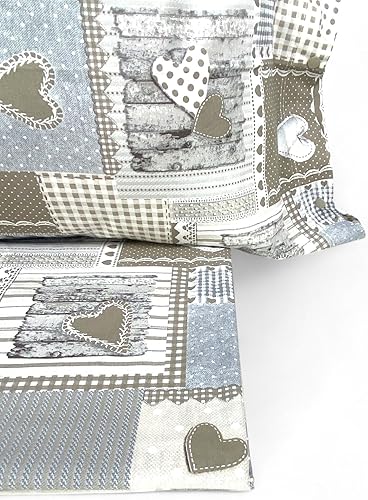 Couette tyrolienne, modèle Valbadia Montagne Rouge – pour lit 2 places – 250 x 200 cm - Nail Gallerys