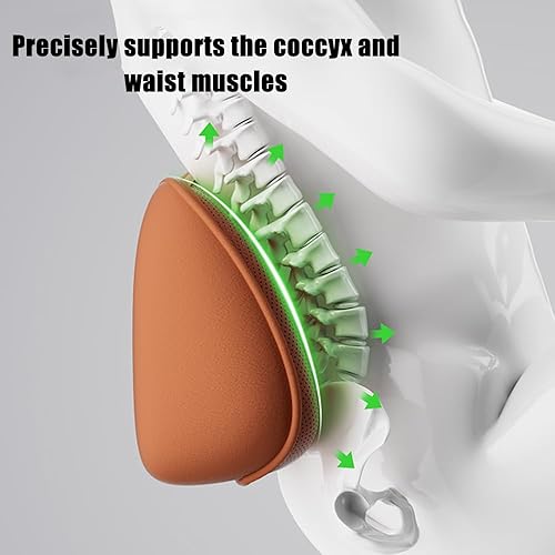 GJBHN Coussin Lombaire Voiture pour Mobilize Duo 2025 Respirant Oreiller de Soutien Lombaire Mousse à Mémoire de Forme Coussin Dos Voiture,Four Seasons Model-Beige - Nail Gallerys