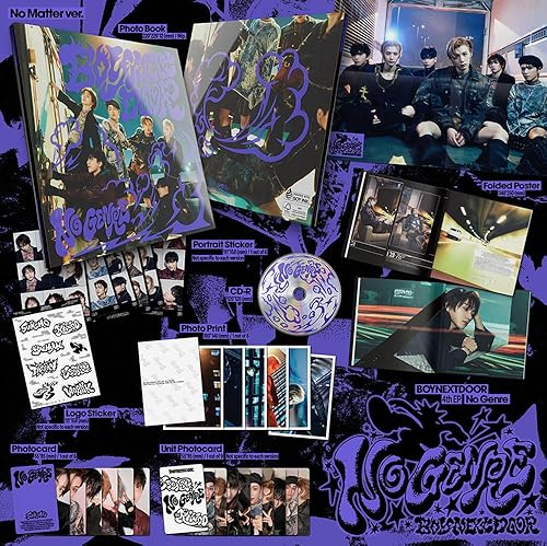 BOYNEXTDOOR BND - 4TH EP ALBUM NO GENRE, [NO MATTER VERSION] - Nail Gallerys