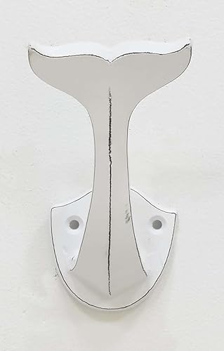 Patère en métal Queue de Baleine 7 x 5 x 12.5 cm - Nail Gallerys