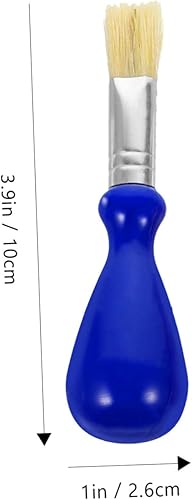 DIKACA 6pièces Set De Pinceaux De Peinture Pour Garçon Fille Pinceaux À Manche Court Pour Peinture À Huile Et Aquarelle Pour Artistes Débutants Et Professionnels - Nail Gallerys