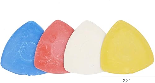 Lot de 10 craies de tailleur pour couture, matelassage, loisirs créatifs, mercerie, fabrication et création artisanales de tissu - Nail Gallerys