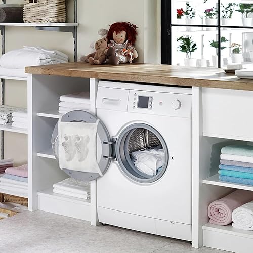 Lot de 2 sacs de séchage en maille réutilisables pour sèche-chaussures et 3 sacs à linge, sacs à linge en maille nid d'abeille pour linge délicat avec fermeture éclair et sangles pour chaussures de - Nail Gallerys
