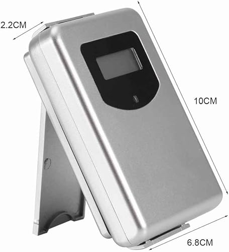 Topker 433MHz sans Fil Station météo avec température prévisionnelle numérique thermomètre hygromètre Capteur d'humidité - Nail Gallerys